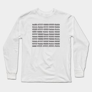 50 Shades of Gray Long Sleeve T-Shirt